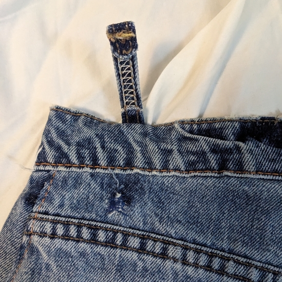 Levi's Silver Tab Repurposed Upcycled Cutoff Shorts - Picture 7 of 7